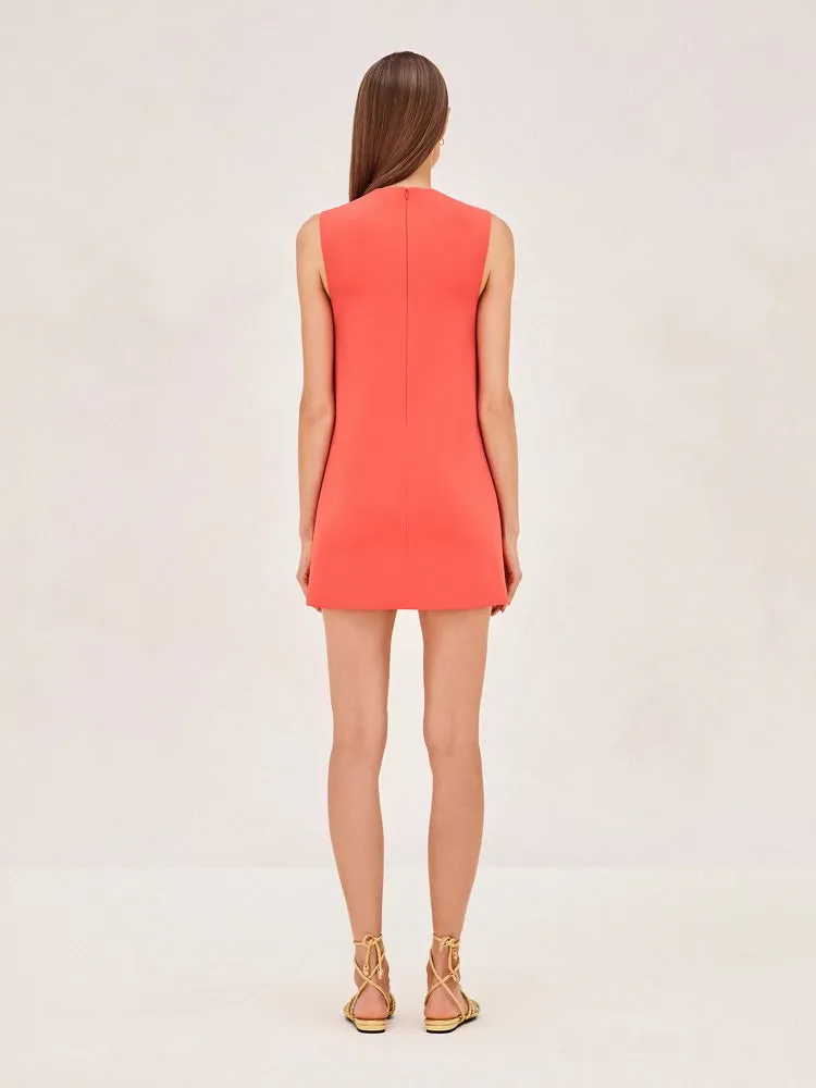 Al9440 Alexis Vango Dress - Red Orange
