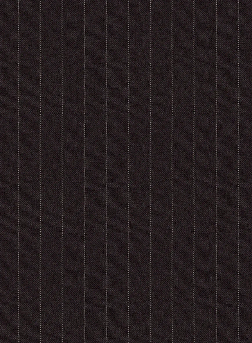 Brown Pinstripe Pants