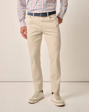 Carmel Sateen 5-Pocket Pants