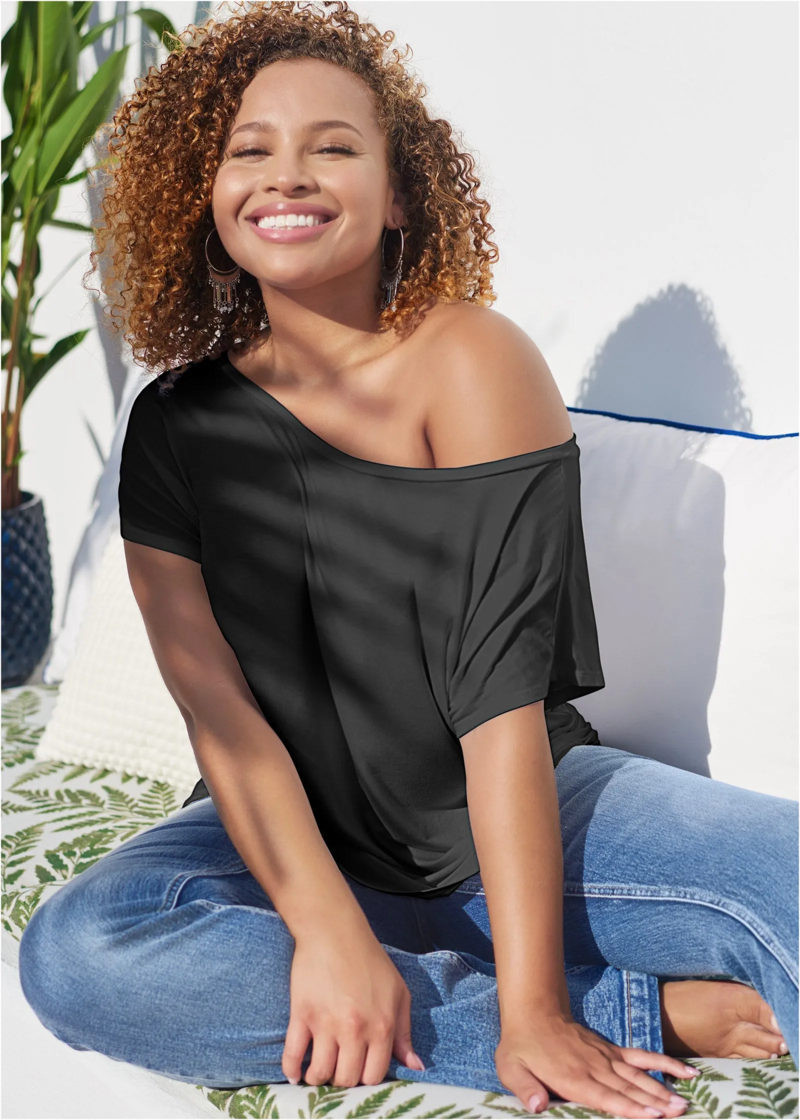 Casual Tee - Black