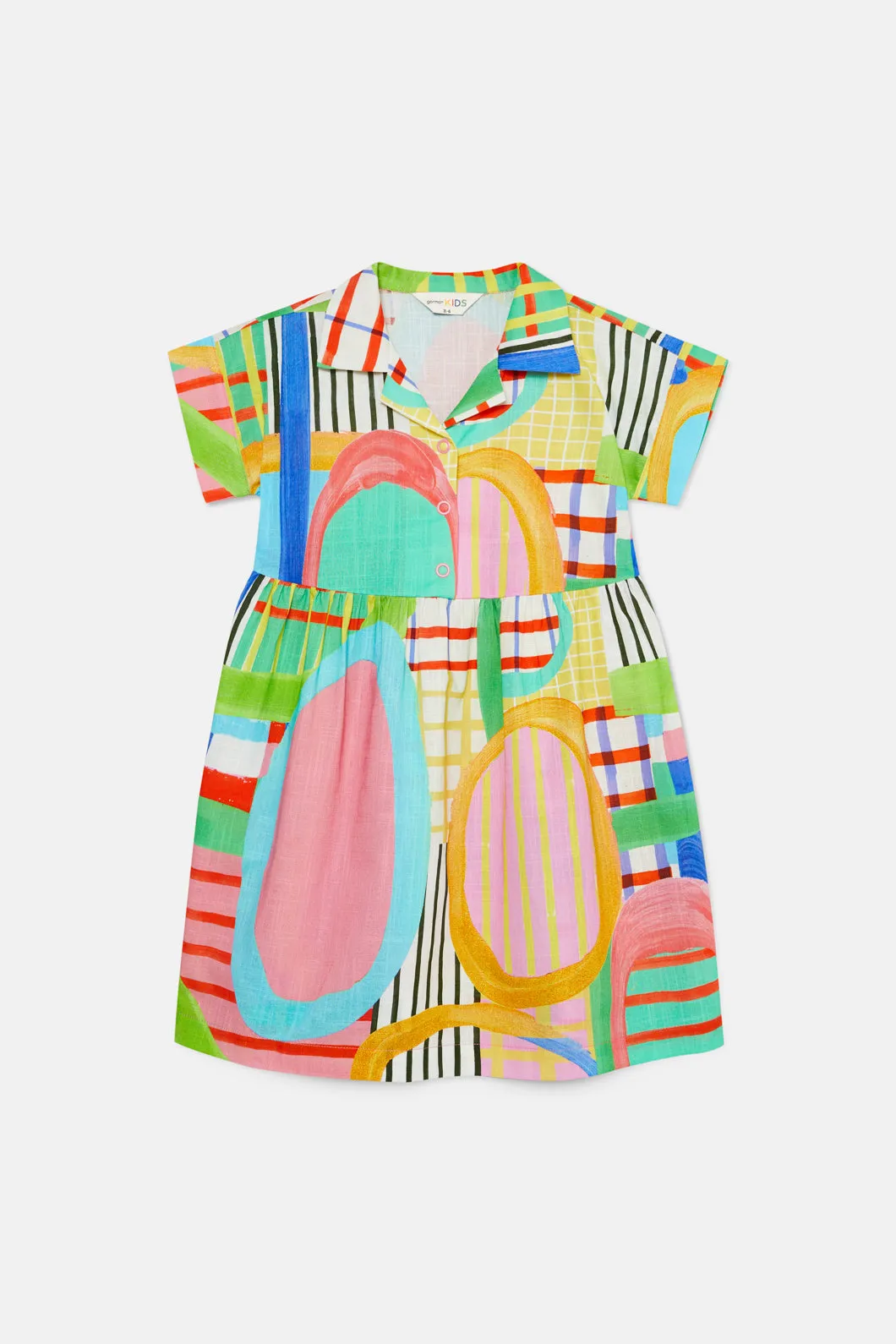 Check Mix Kids Dress