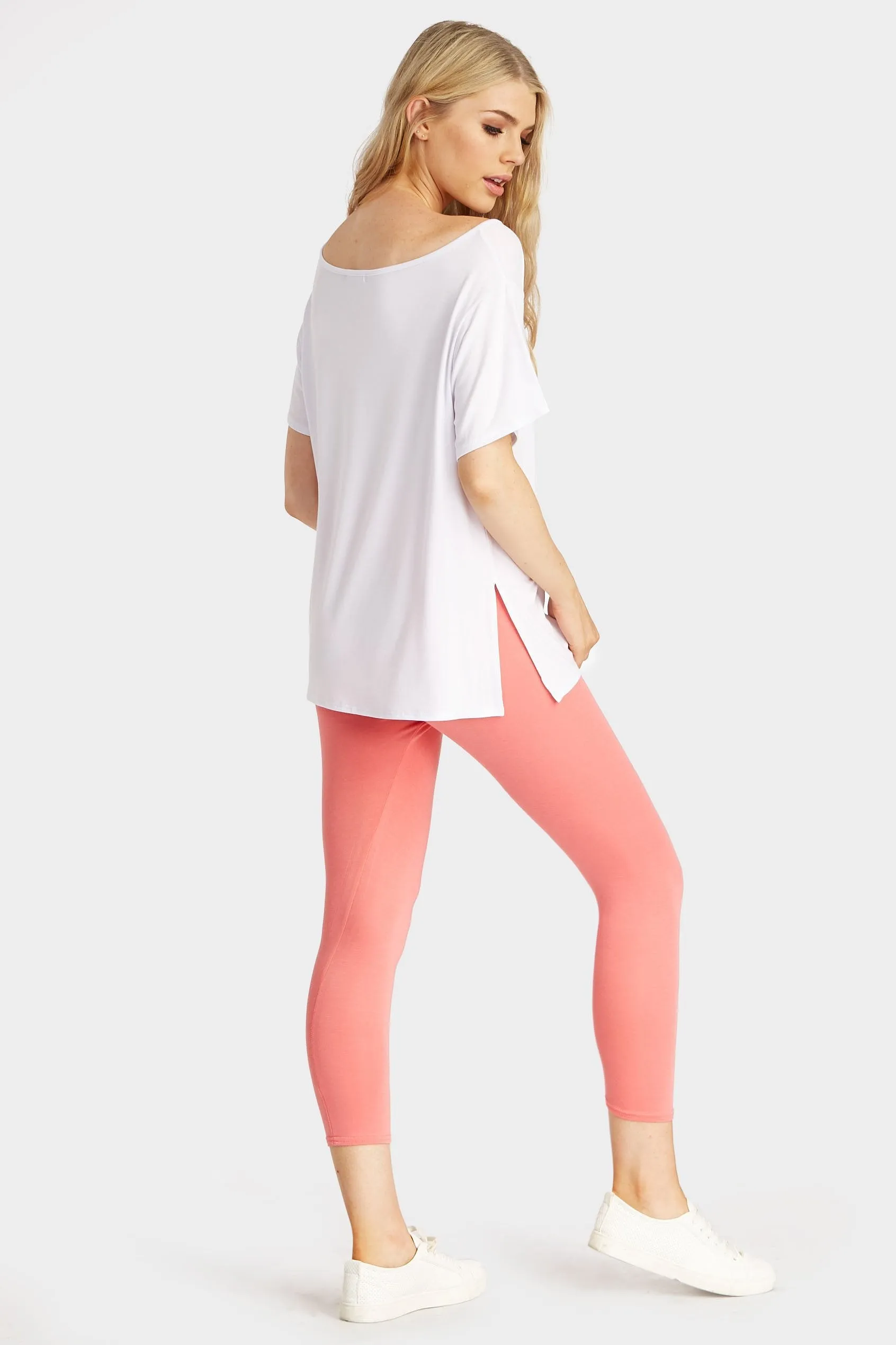 Coral 3/4 Legging
