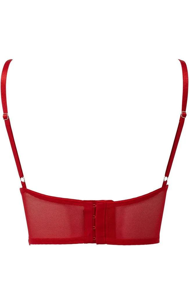 Deadly Attraction Bra | Scarlet