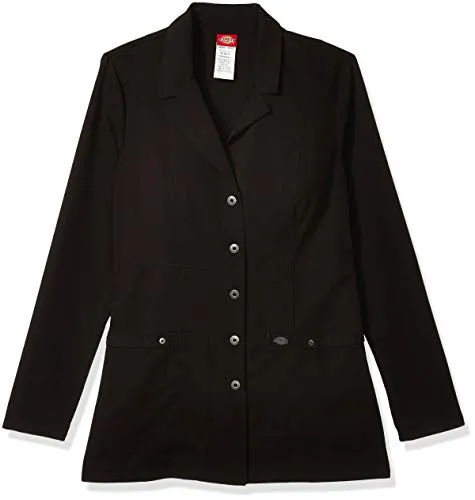 Dickies 82400 Women's Xtreme Stretch 28" Snap Front Lab Coat