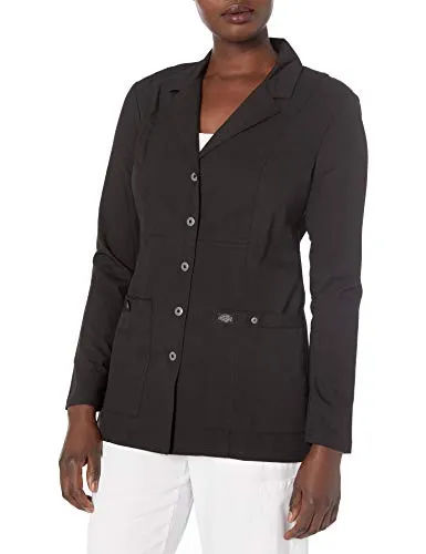 Dickies 82400 Women's Xtreme Stretch 28" Snap Front Lab Coat
