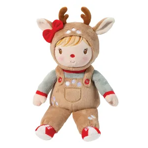Douglas Reindeer Kid Soft Doll 13"