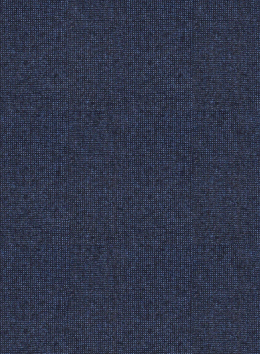 Italian Tavi Blue Nailhead Flannel Pants