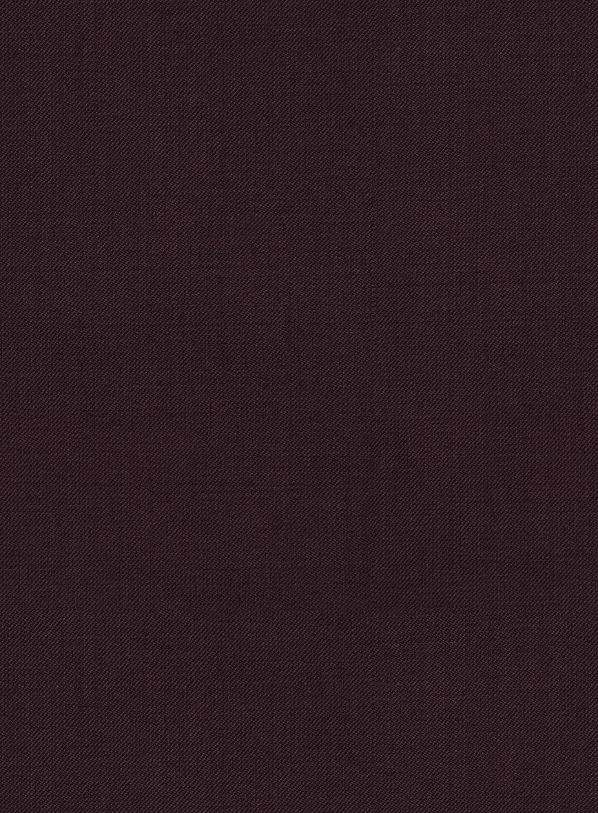Marco Stretch Dark Wine Wool Pants