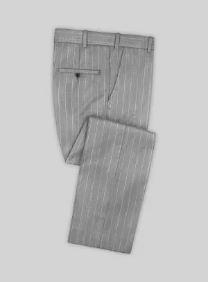 Napolean Como Bar Gray Wool Pants