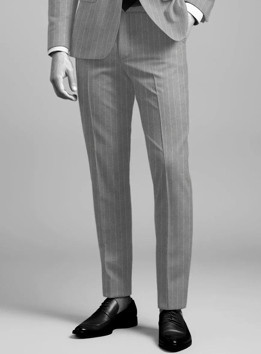 Napolean Como Bar Gray Wool Pants