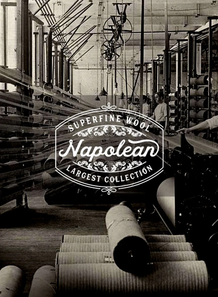 Napolean Como Bar Gray Wool Pants
