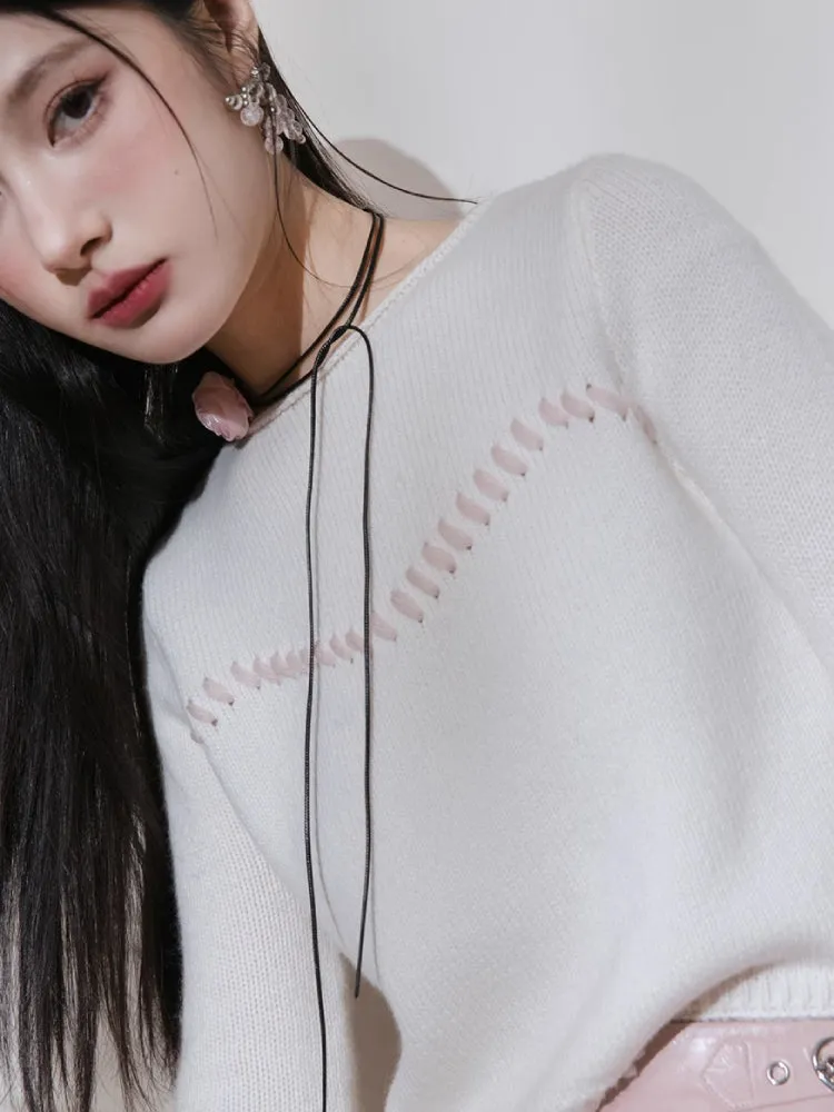 Romantic wool tops【s0000005810】