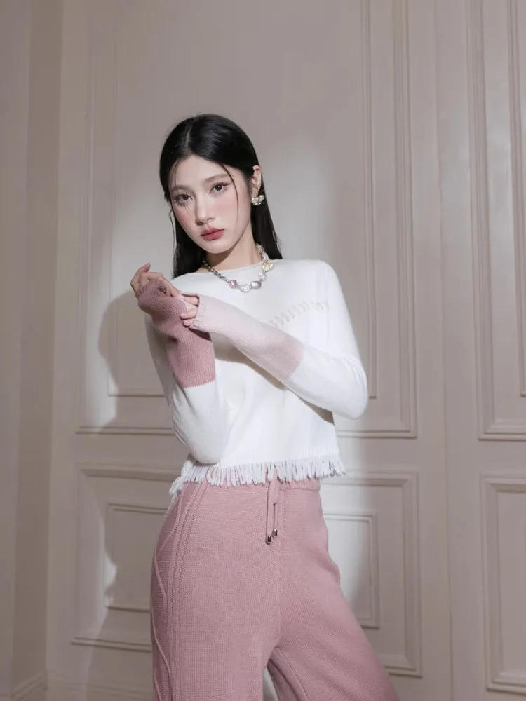 Romantic wool tops【s0000005810】