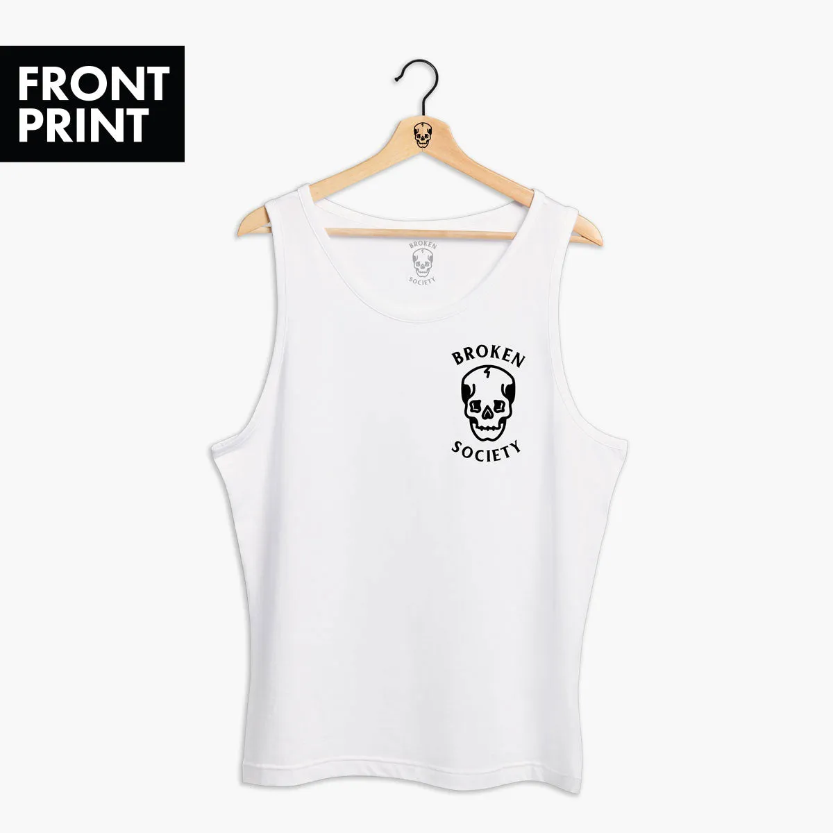 Skull Front Print Tank (Unisex)