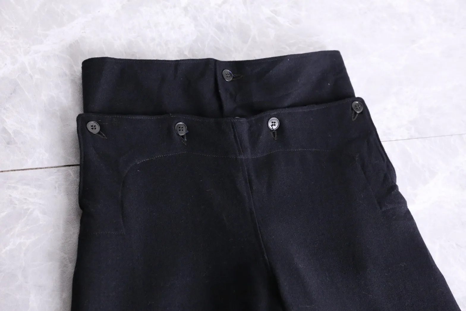 style up navy marine pants