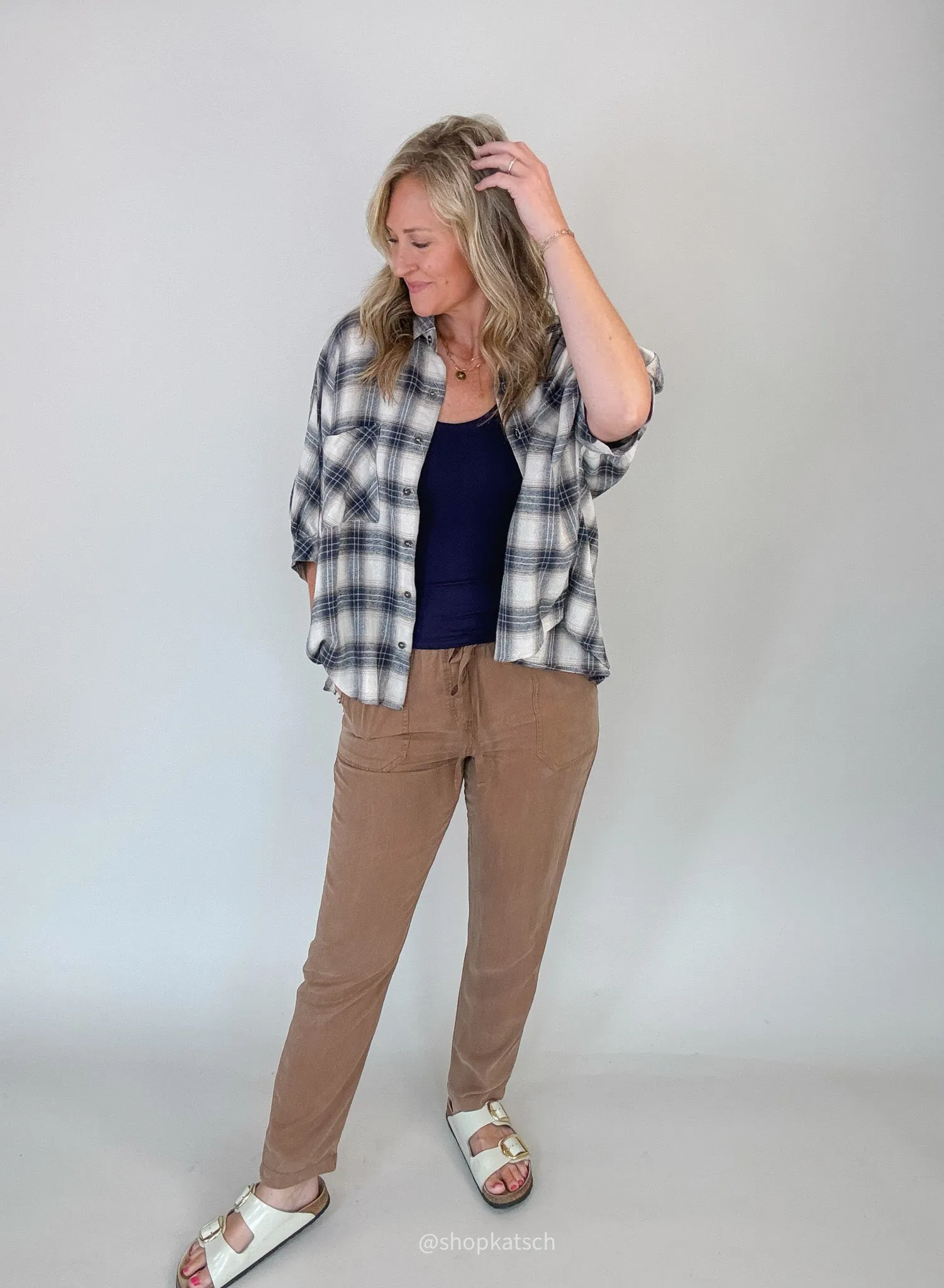Tapered Drawstring Pant