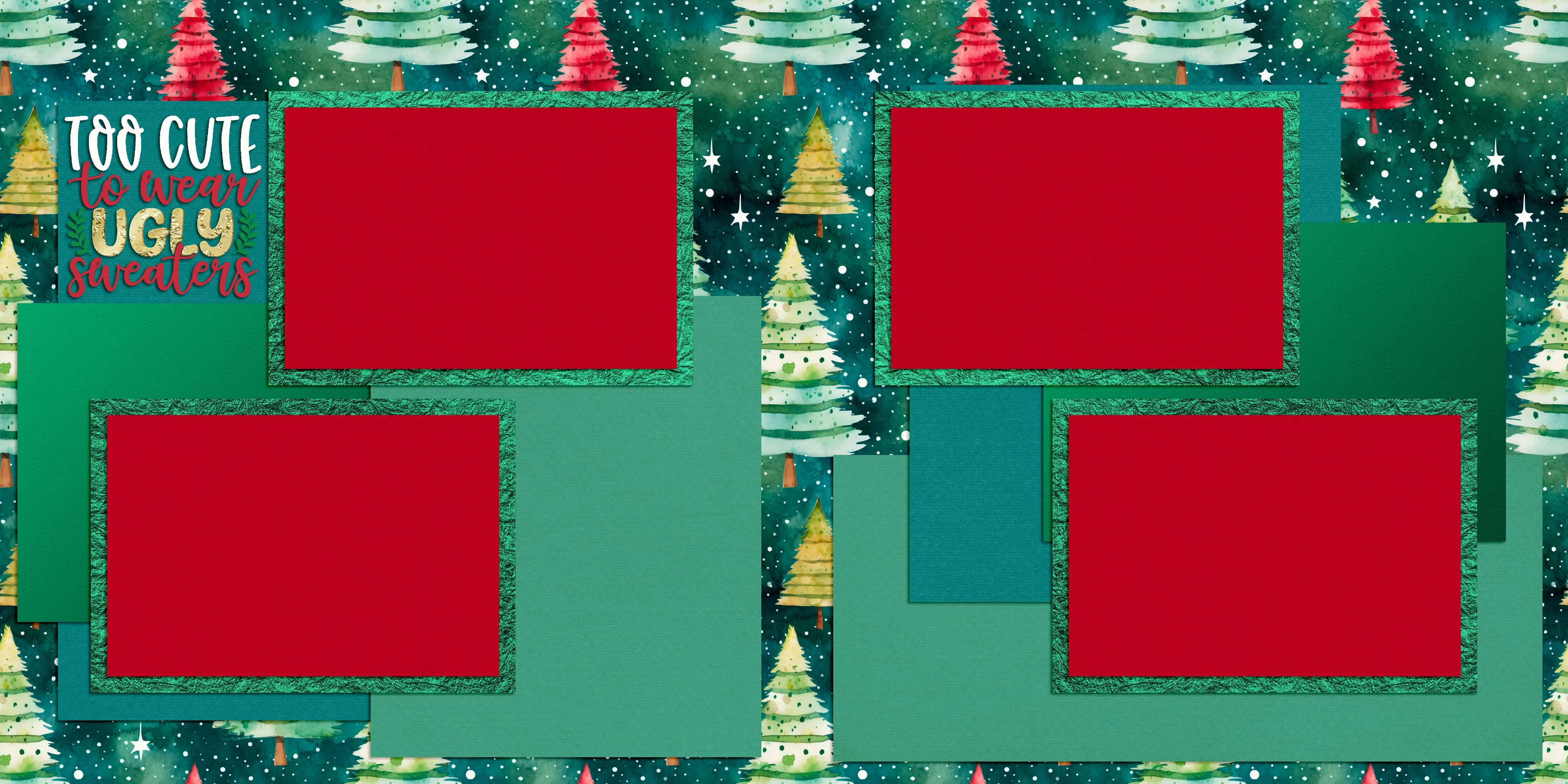 Too Cute For Ugly Sweaters - 23-912